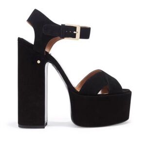 Laurence Dacade Black Platform Heels